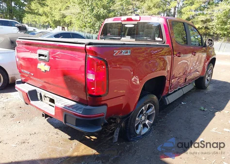 2017 Chevrolet Colorado Z71 from USA, damaged, VIN 1GCGTDEN7H1209081